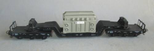 MARKLIN HO SCALE - WELL WAGON WITH TRANSFORMER - GOOD CONDITION