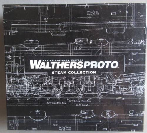 WALTHERS PROTO HO SCALE - USRA 0-8-0 STEAM LOCO, TSUNAMI SOUND & DCC - BOXED