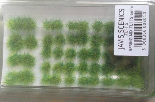 JAVIS SCENICS - SPRING MIX TUFTS 6mm - NEW IN PKT.