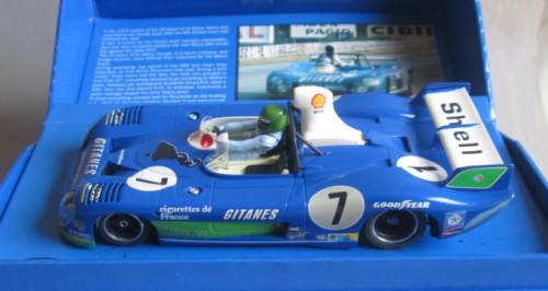 SLOT-IT 1/32 SCALE - MATRA-SIMCA MS670B - 1st LE MANS 1978 (BOXED)