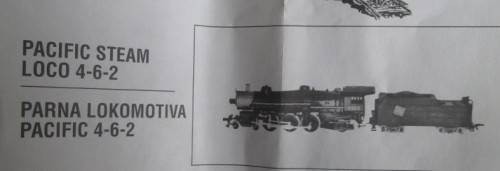 MEHANO HO SCALE - 4-6-2 STEAM LOCO & TENDER, MINT, LIKE NEW, BOXED