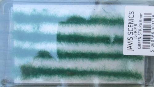 JAVIS SCENICS -  GREEN STRIPS 6mm - NEW IN PKT.