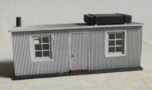 HO SCALE - SAR OLD STYLE MOBILE OFFICES, DETAILED, HAND MADE IN SA