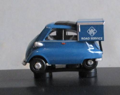 OXFORD 1/76 SCALE - BMW ISETTA RAC (BOXED)