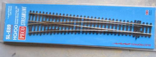 PECO HO SCALE - SL-E89 LARGE RADIUS LH POINT (NEW)