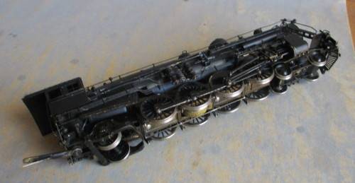 LOMI HO SCALE - BRASS 4-8-2 STEAM LOCO & TENDER, MADE IN KOREA, SEE BELOW