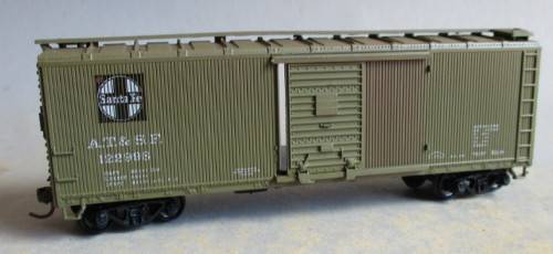 ROUNDHOUSE HO SCALE - SANTA FE CLOSED GOODS WAGON