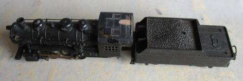 LIMA HO SCALE - 0-4-0 STEAM LOCO & TENDER