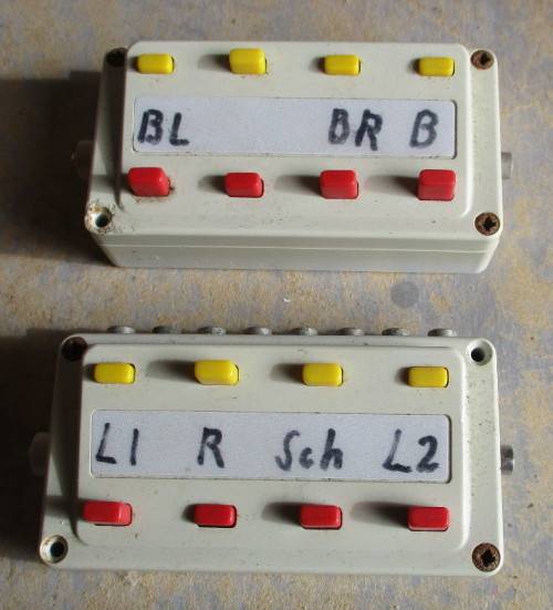 MARKLIN N/HO SCALE - 2 X SOFT TOUCH POINT MOTOR SWITCHES
