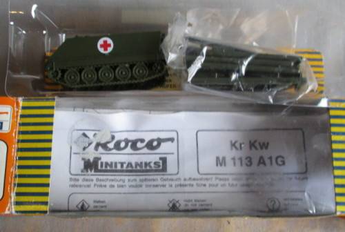 ROCO HO SCALE - M113 TANK - BOXED, SEE BELOW