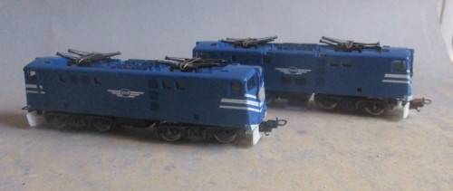 LIMA HO SCALE - SAR E919 BLUE TRAIN ELECTRIC LOCO & DUMMY
