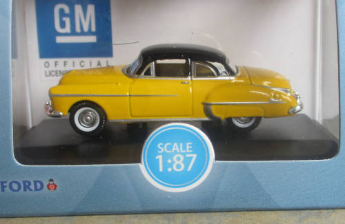 OXFORD 1/87 HO SCALE - 1950 OLDSMOBILE ROCKET 88  - NEW BOXED