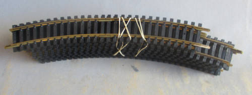 FLEISCHMANN HO SCALE - 12 X CURVED PIECES OF TRACK