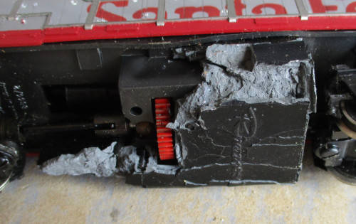 RIVAROSSI HO SCALE - SANTA FE DIESEL LOCO - SEE BLOW
