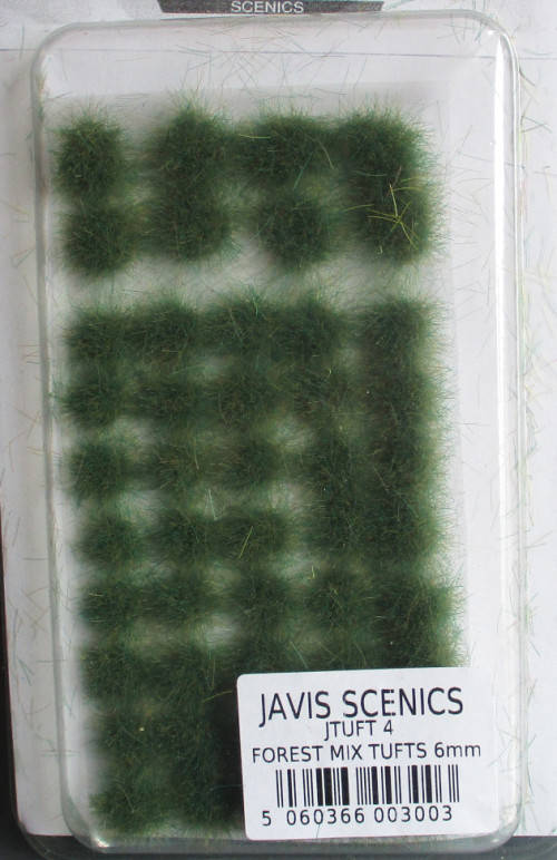 JAVIS ALL SCALES - FOREST TUFTS MIX 6mm - CARDED