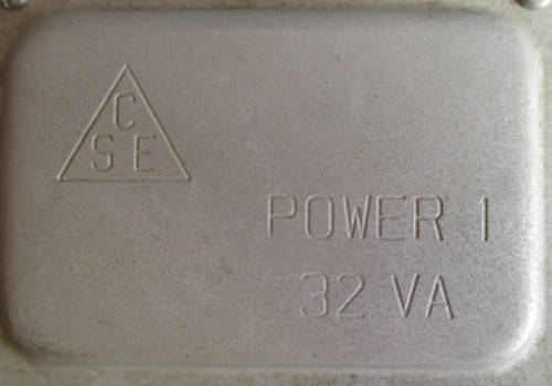 32VA CSE TRANSFORMER/CONTROLLER