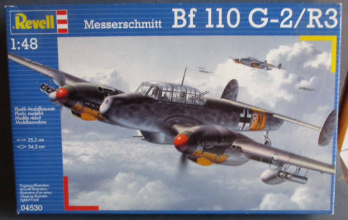 REVELL 1/48 SCALE - MESSERSCHMITT Bf 110 G-2/R3 - BOXED