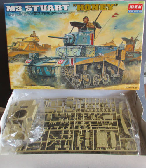 ACADEMY 1/35 SCALE - M3 STUART "HONEY" - BOXED