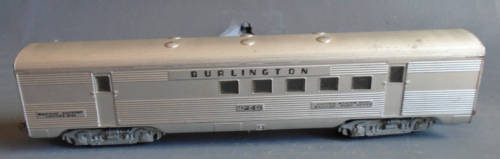 HO SCALE - BURLINGTON RAILWAY POST OFFICE