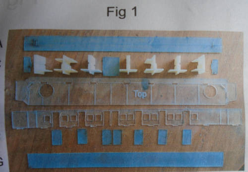 HO SCALE - LIMA SAR TRANS KAROO COACH INTERIORS