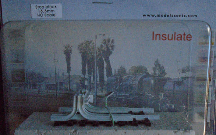 MSP HO SCALES - 16.5 mm SAR STOP BLOCK, NEW CARDED