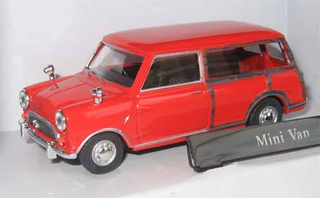 MINI VAN by CARARAMA in 1/43 SCALE (NEW BOXED)