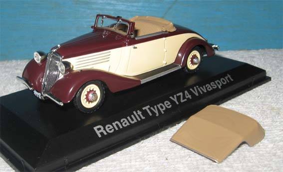 RENAULT TYPE YZ4 VIVASPORT by NOREV in 1/43 SCALE (NEW BOXED)