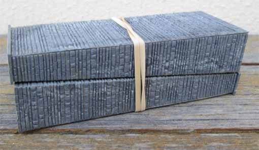 N SCALE BRIDGE SUPPORTS X 2 - H - 100mm