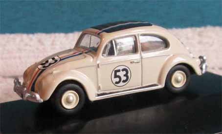OXFORD 1/76 OO SCALE - 1953 VOLKSWAGEN BEETLE "HERBIE" (NEW BOXED)