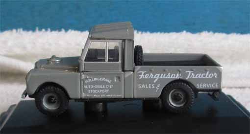Oxford 1/76 Scale - LAND ROVER SERIES 1 109" "FERGUSON TRACTORS" (New Boxed)