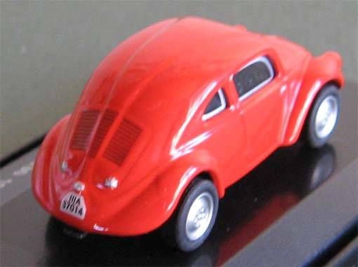 1937 VW 30 (RED) by MODEL POWER in 1/87 SCALE (NEW BOXED)