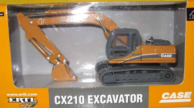 CASE CX210 EXCAVATOR by ERTL in 1/50 SCALE (NEW BOXED)