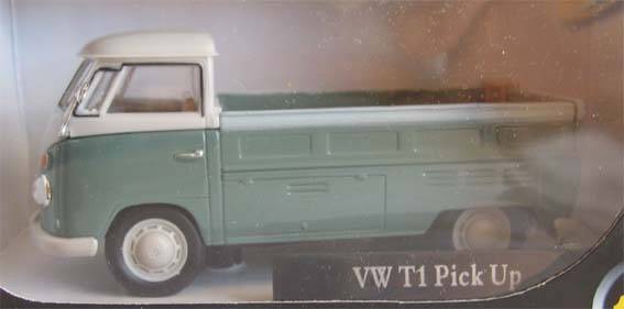 VOLKSWAGEN T1 PICK UP by CARARAMA in 1/43 SCALE (NIB)