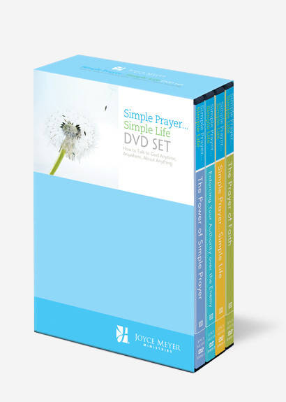 Simple Prayer -Simple Life  ~~ 4x DVD Set - Joyce Meyer