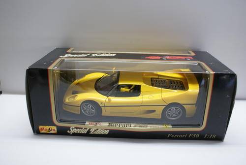 Ferrari F50  1:18 Yellow Maisto Model:31823
