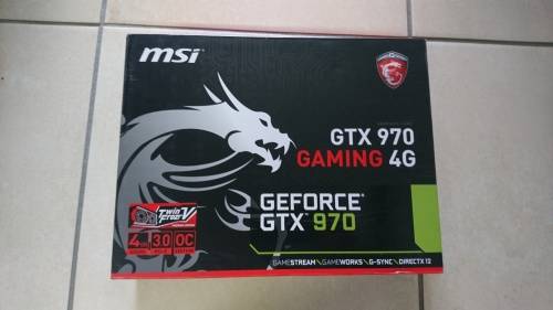 MSI GEFORCE GTX 970 GAMING 4G