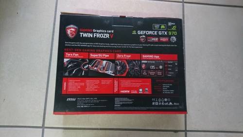 MSI GEFORCE GTX 970 GAMING 4G