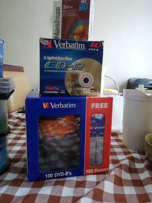 LATE ENTRY - BULK LOT OF DVDs AND CDs AS PER PIC