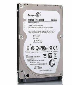 SSHD HARD DRIVE, 2.5 INCH, SEAGATE - 500GB