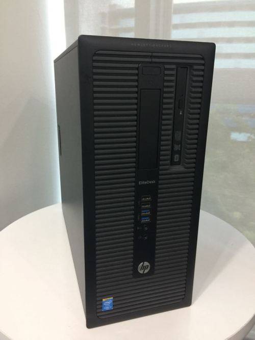 HP ELITEDESK 800 G1, FULL SIZE DESKTOP, CORE i5-4590 4TH GEN, 4GB MEMORY, 500GB HARD