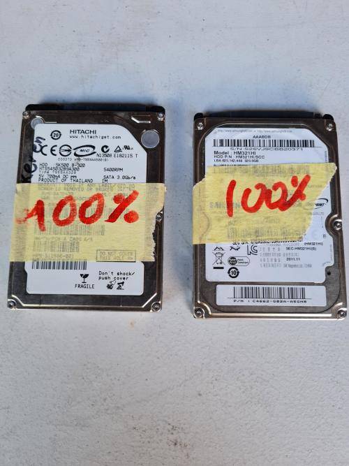 BULK LOT OF HARD DRIVES - 2 X 320GB-2.5 INCH - LAPTOP HARD DRIVES -ALL 100% HEALTH - ALL FOR ONE BID