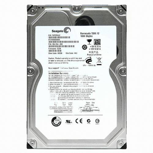 SEAGATE BARRACUDA DESKTOP HARD DRIVE : 1TB