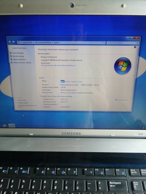 LOW STARTING PRICE-17 inch, Beauty,Samsung R730,Pentium Dual, Core T4500,4G,320Gb,Good Battery
