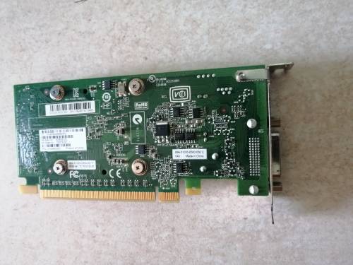 NVIDIA NVS 300 GRAPHICS CARD - 512MB - DDR3 - PCI EXPRESS - DVI PORT ONLY