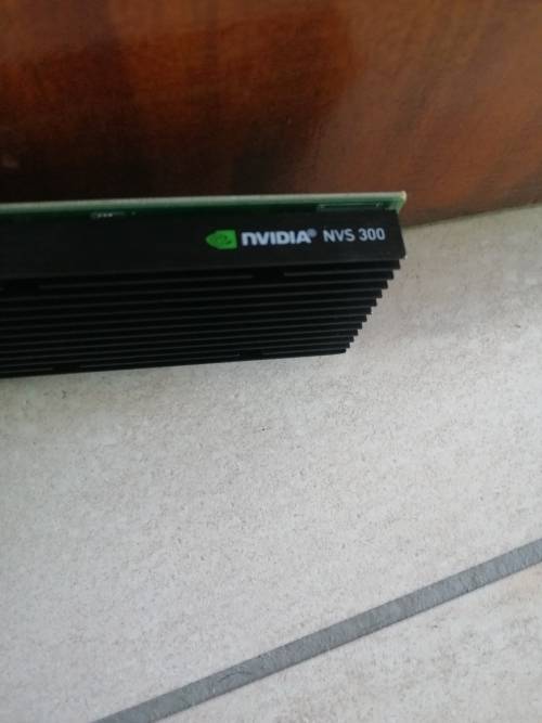 NVIDIA NVS 300 GRAPHICS CARD - 512MB - DDR3 - PCI EXPRESS - DVI PORT ONLY