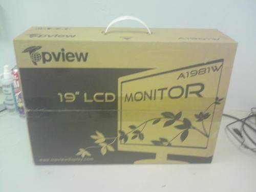 BRAND NEW SEALED 19 INCH LCD MONITOR - SHIPPING ONLY R80