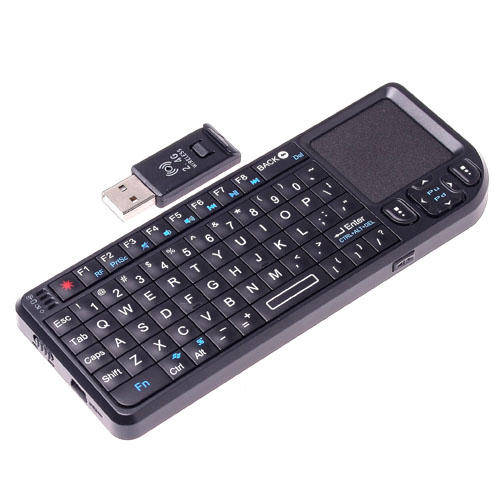 2.4GHz 2.4G Rii Mini Wireless Keyboard Touchpad For PC