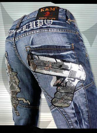 DESIGNER JEANS "CHEGUEVARA" Size: 31 W / L 32