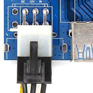 6 PACK v006c PCIe PCI-E PCI Express Powered Riser Adapter Card, BONUS FREE Power Switch