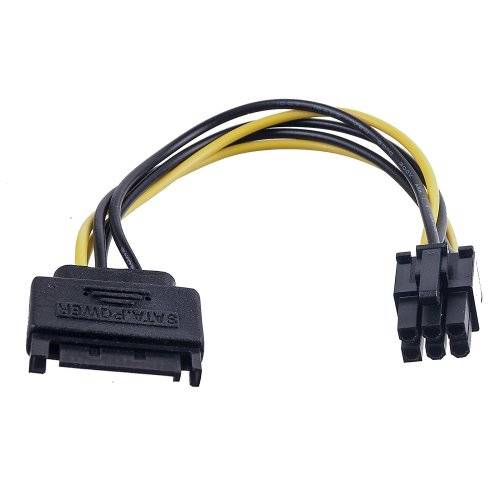 6 PACK V006C PCIe 6-Pin 16x to 1x Powered Riser Adapter Card for GPU Mining of Crypto Coins